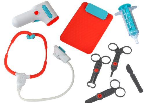 Kis Doktor készlet Orvosi kocsi röntgen EKG-tartozékok