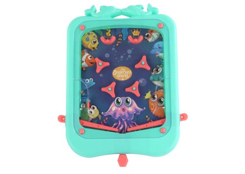 Mini flipper arcade játék zöld labdával