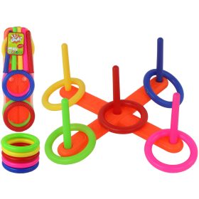 Arcade játék Dobj színes karikákat a célpontra