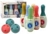 Arcade játékkészlet 6 színes bowlingcsapból