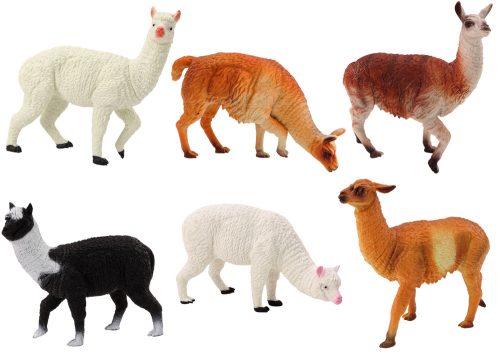 Alpaca Llama Farm Szett Figurák készlet 6 db. Keverék