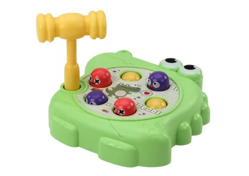 Arcade játék Wac A Mole Crocodile Green Hammer