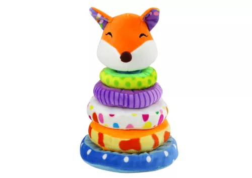 Plüss Piramis Fox Oktató kabalája Színes 27 cm