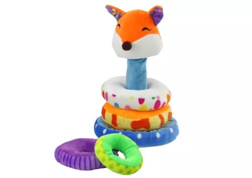 Plüss Piramis Fox Oktató kabalája Színes 27 cm