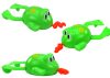 Felhúzható úszó zöld béka fürdőjáték