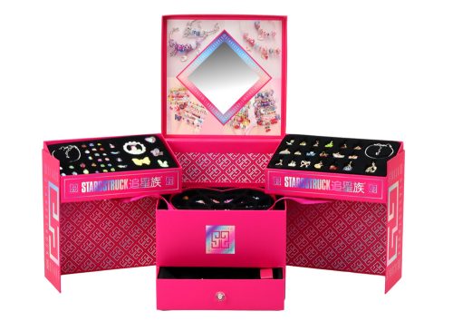 ﻿DIY Ékszerkészítő Szett Gyöngyök Medálok Doboz 1267 db.