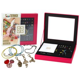   Szett ékszer karkötők, gyöngyök és medálok készítéséhez