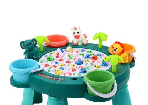 Horgász Arcade játék, zöld asztal