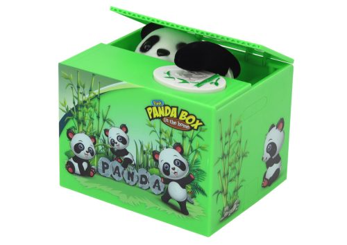 A Panda Piggy Bank megtanulja megmenteni a mackó zölddobozát