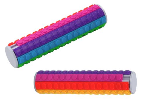 Logikai Rejtvény Henger 15 Szintű Színes Forgó Henger