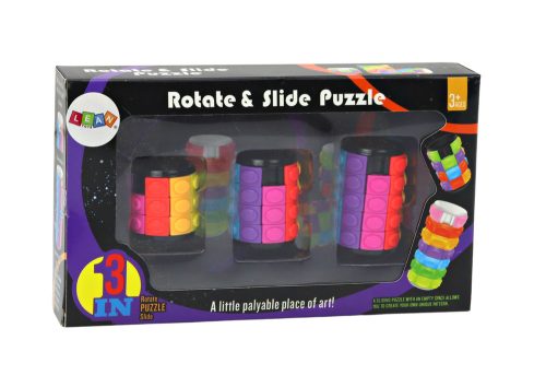 Hengeres logikai puzzle készlet 3 nehézségi szinttel
