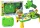 Asztali bőrönd DIY szett Puzzle Blocks Dinosaur csavarhúzó 249 darab.