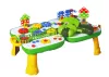 Asztali bőrönd DIY szett Puzzle Blocks Dinosaur csavarhúzó 249 darab.