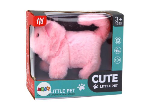 Plüss Cica Interaktív Állatos Séták és Miau Rózsaszín