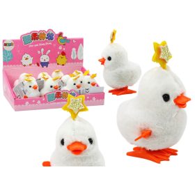 Csirke Fehér Tyúk Csillag Fehér óramű Ugrás