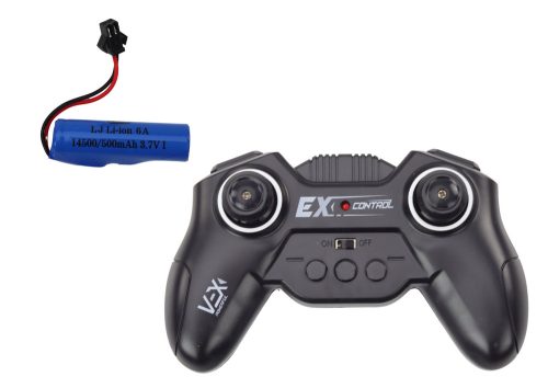 Távirányítós RC városi busz piros-fehér