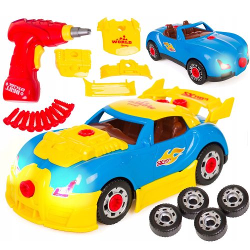 Építsd meg a plusz autódat - barkácskészlet gyerekeknek