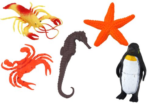 10 víz alatti tengeri állatfigura készlet