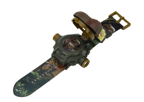 3D óra Tyrannosaurus Rex dinoszaurusz projektor 22cm x 6,5cm x 4,5 cm