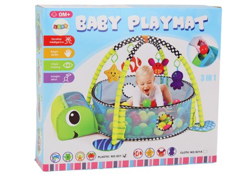 Baba kanapé szőnyeg medence labdák 3in1 teknős