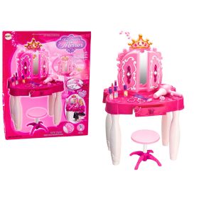   Pálcával Vezérelt Fésülködőasztal MP3 Pálcával Kiegészítők Rózsaszín