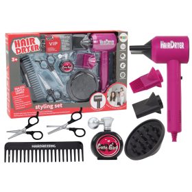 Fodrász szett Szépségszalon Fodrász Szárító 10 db.