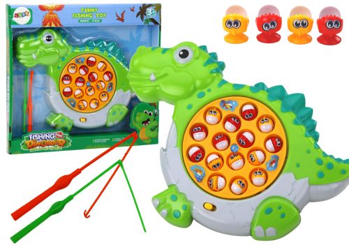 Horgász Arcade játék Green Dinosaur Board