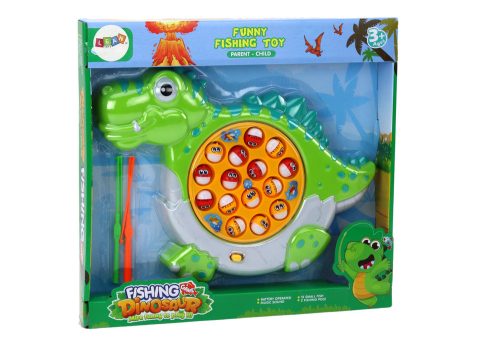 Horgász Arcade játék Green Dinosaur Board