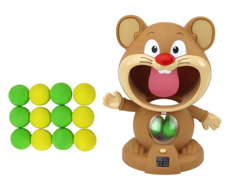 Arcade játék lövöldözős hörcsöggolyós fegyver