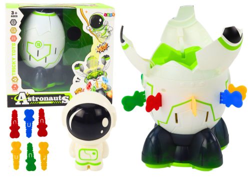 Arcade játék Űrrakétából kiugró űrhajós