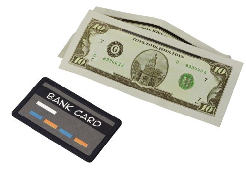 ATM Piggy Bank gyerekeknek, akik megtanulják megtakarítani az aranyat, fekete