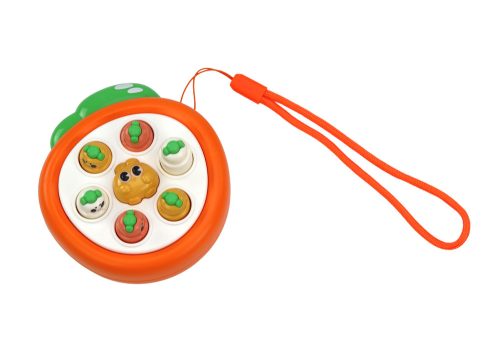 Mini Arcade játék Wac A Mole sárgarépa narancs