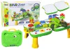 Asztali bőrönd DIY szett Puzzle Blocks Dinosaur csavarhúzó 249 darab.