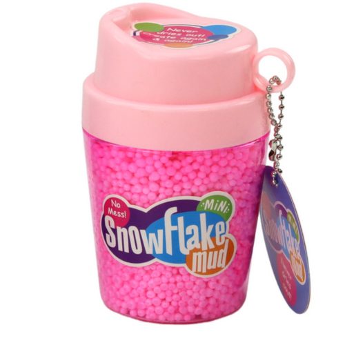 Squishy hungarocell golyók rózsaszín pohárban