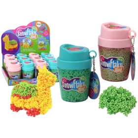 Squishy hungarocell golyók zöld pohárban