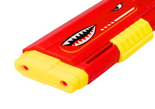 Nagy Shark vízipisztoly pumpa piros 57cm