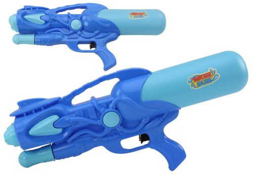 Vízpisztoly, nagy pumpás, kék, 1100ml