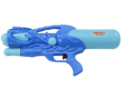 Vízpisztoly, nagy pumpás, kék, 1100ml