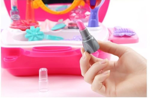 Kozmetikus fésülködőasztal tokban