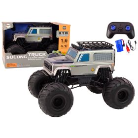 Nagy terepjáró távirányítós SUV 2.4G RC 1:6 szürke
