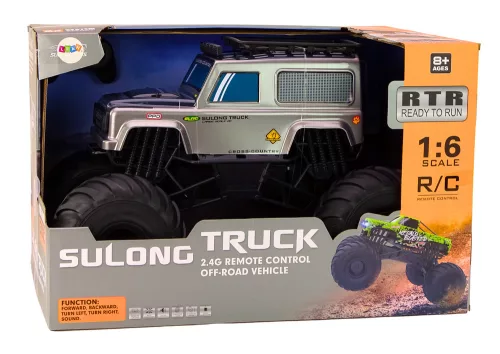 Nagy terepjáró távirányítós SUV 2.4G RC 1:6 szürke