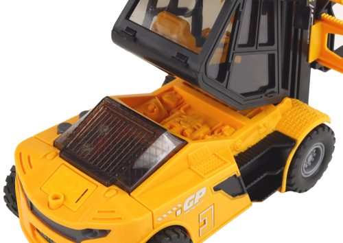 Sárga targonca 1:16 mozgó villák hangjelzéssel világítanak