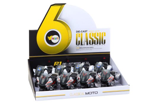 Rendőrségi sportmotorkerékpár súrlódó meghajtással, 1:10 méretarány