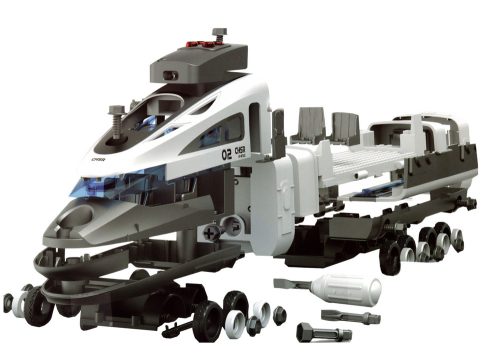 Vonat Vonatesztergálás Csavarhúzó Pályák Fények Hangok