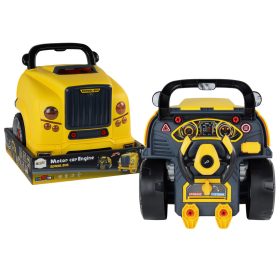 Műhely Motor busz szétszerelő barkácskészlet sárga