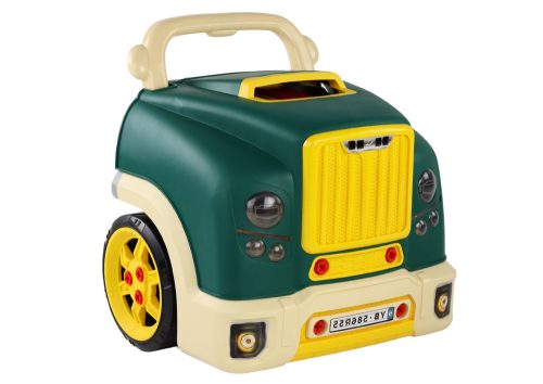 Műhely Motor teherautó szétszerelő barkácskészlet zöld