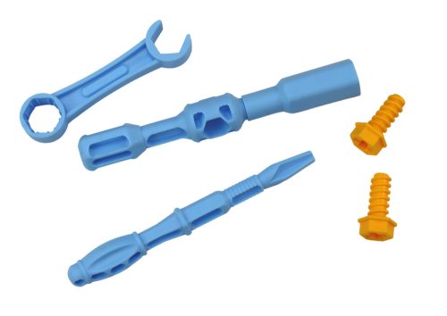 Műhely Motor teherautó szétszerelő barkácskészlet kék