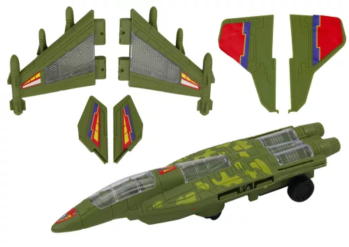 F35 katonai vadászrepülőgép vezetői lámpái zölden hangzanak