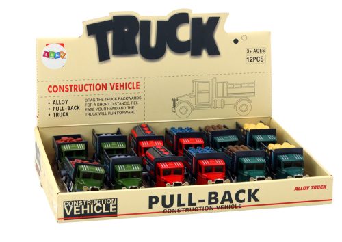 Alumínium szállítóautó nyitható ajtókkal, fényekkel és hangokkal