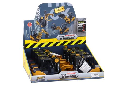 Horoggal állítható súrlódású targonca sárga